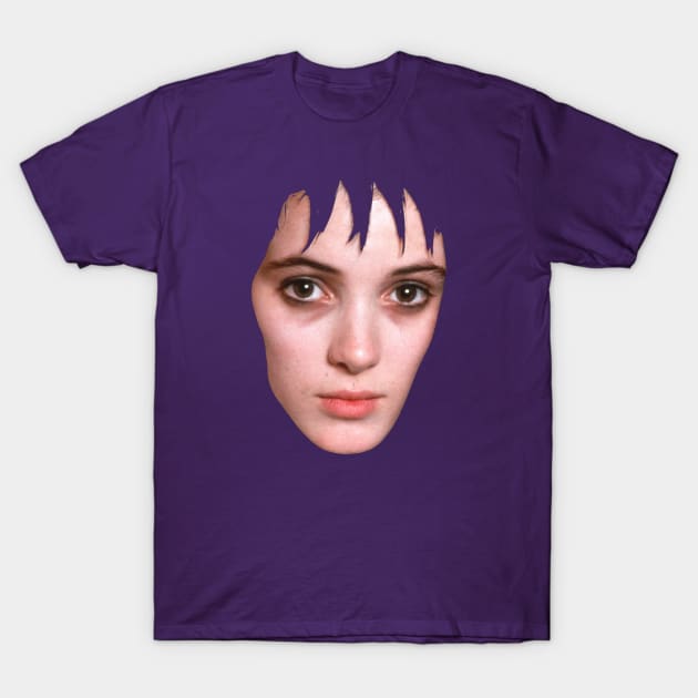 Beetlejuice - Winona Ryder - Bangs T-Shirt by Barn Shirt USA